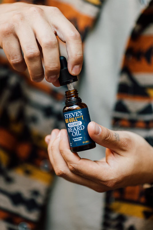 Steve's No Bull***t Short Beard Oil olejek do brody