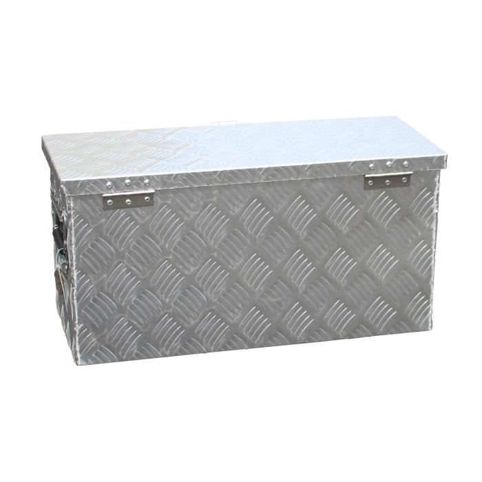 Bc-elec - NETTB-17 Caisse à outils ALU, Boite de rangement Caisse de transport en aluminium pour véhicule 60x25x30cm 40litres