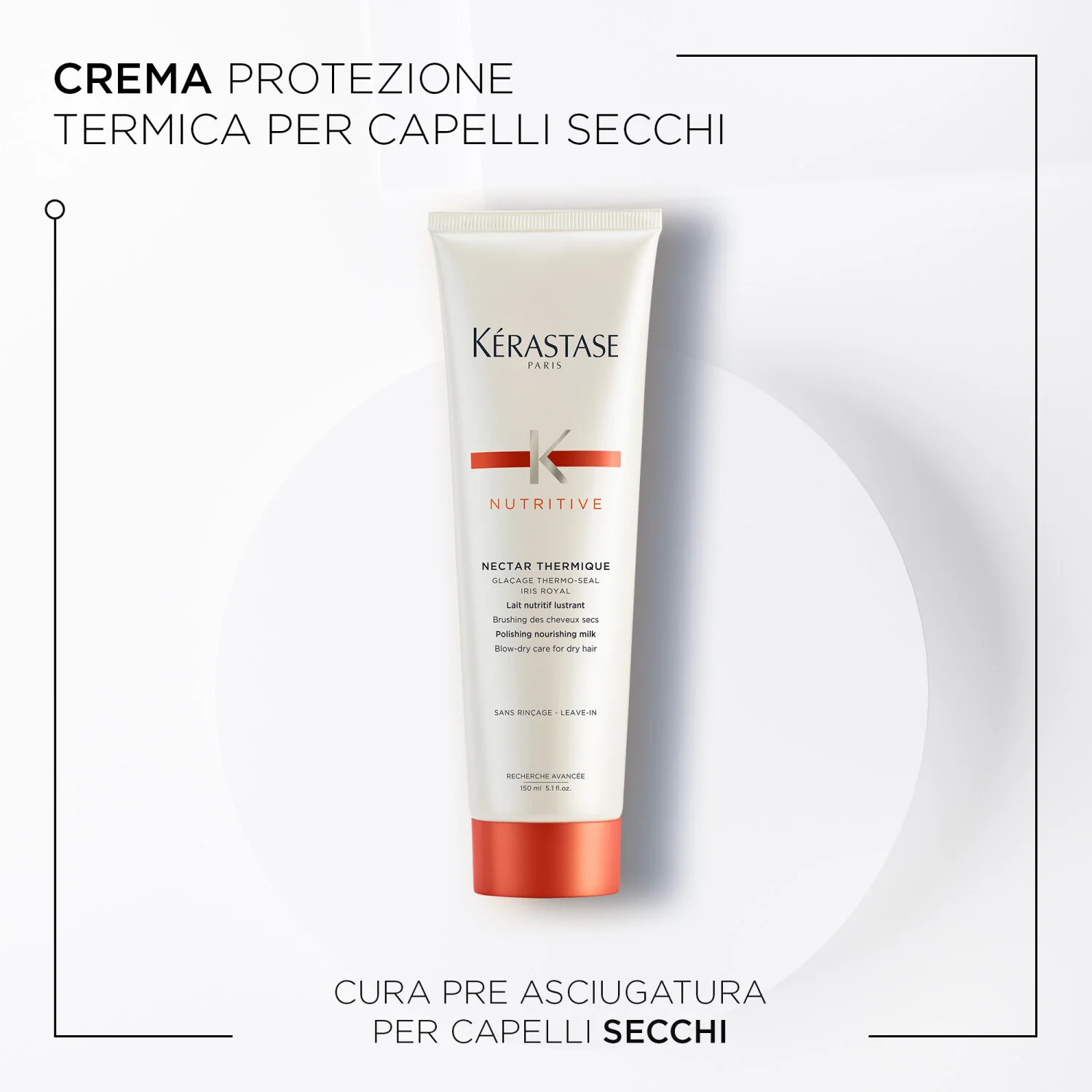 Nutritive Cofanetto Nutritive Holidays 2025 - Cofanetti per Capelli, Shampoo Nutriente, Maschera Idratante Capelli, Spray Termo Protettivo