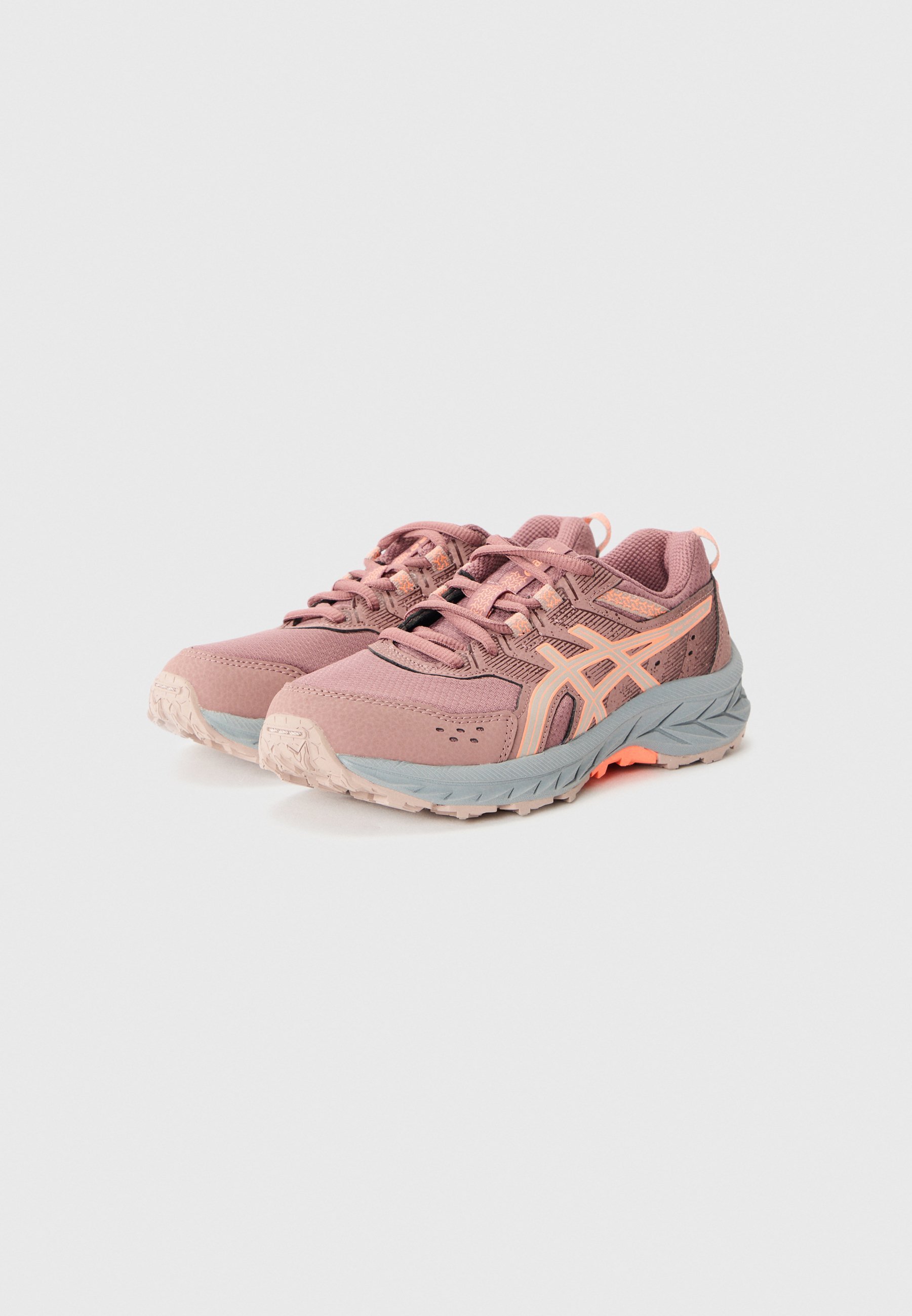 ASICS PRE VENTURE 9 UNISEXE - Chaussures de trail running - rouge rubis/fauve