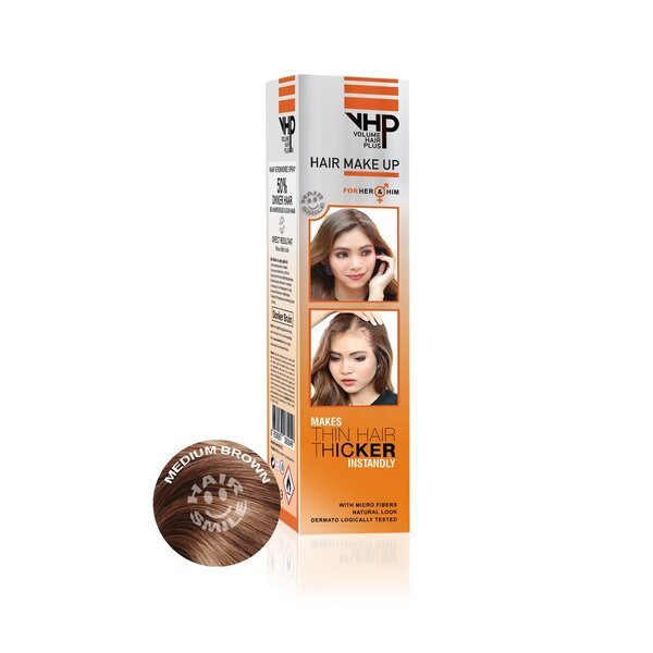 Lak na vlasy Volume Hair Plus pre hustejšie vlasy stredne hnedej farby<br>150ml