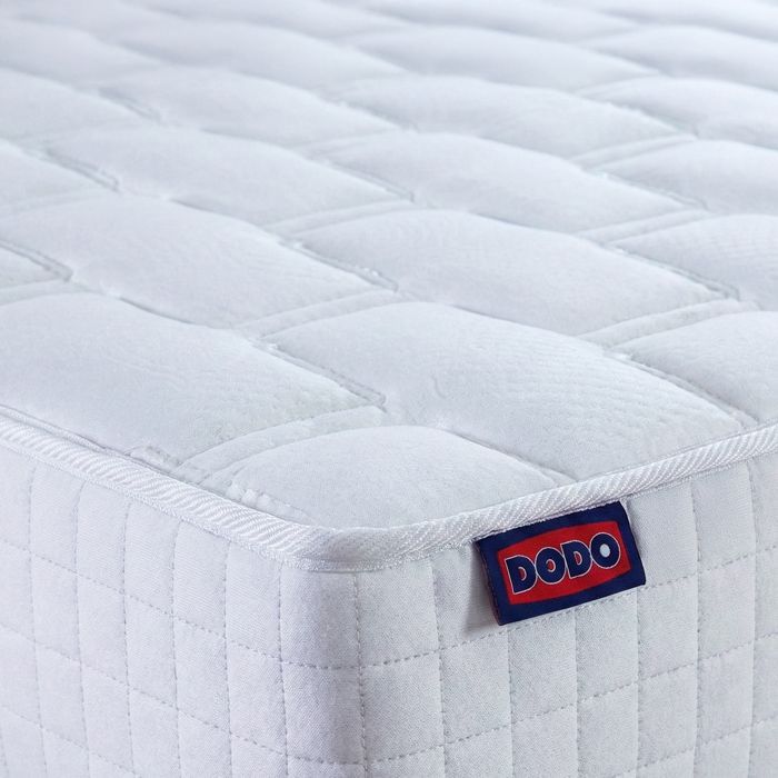 DODO - Juego de cama - Colchón + Base de láminas - Azul serenidad - 90 x 190 cm