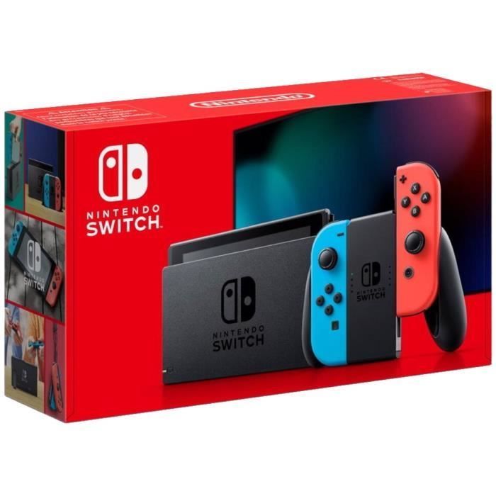 Console Nintendo Switch • Blu neon e rosso neon