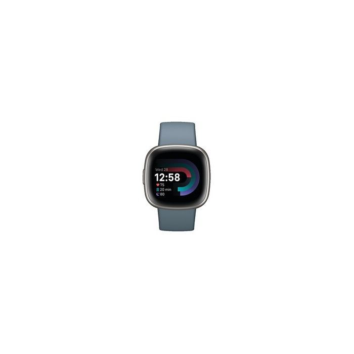 Montre intelligente - FITBIT - Versa 4 - Blanc - GPS - Notifications appels/SMS