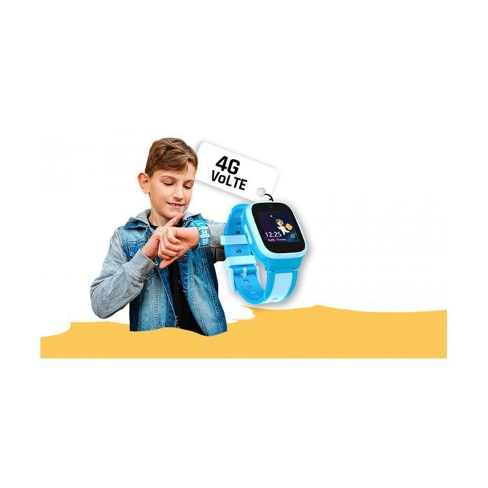 Smartwatch - myPhone - CareWatch Kid LTE - 4G LTE - GPS - Resistente all'acqua - Blu