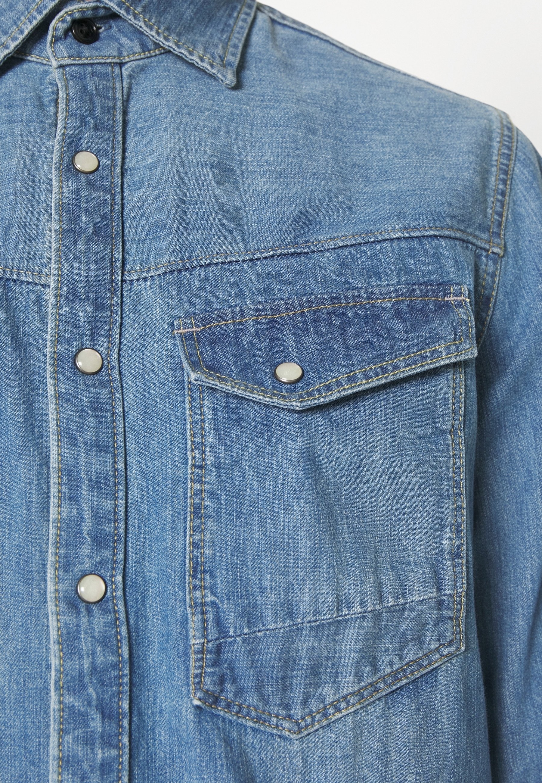 G-STAR shirt - blauw denim