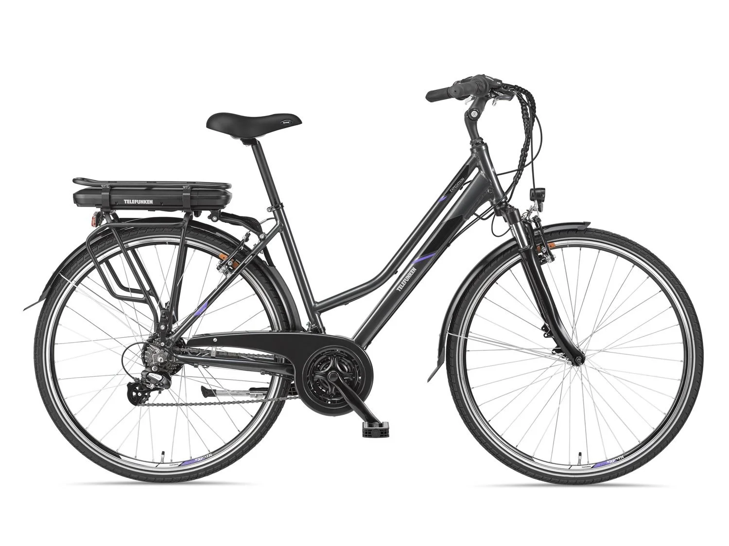 TELEFUNKEN E-Bike Trekking Expedition XT480 / XT481, 28 hüvelykes