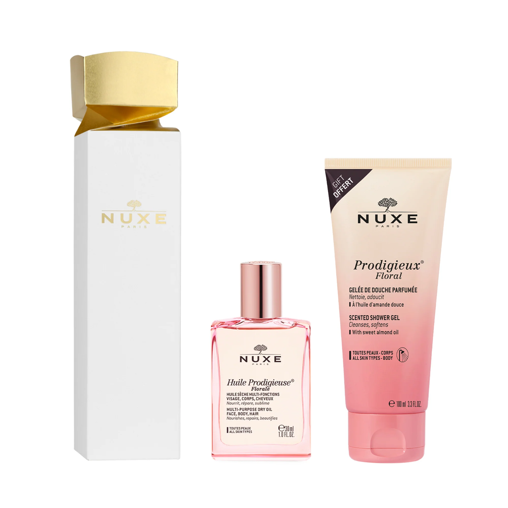 Huile Prodigieuse Cracker Huile Prodigieuse Florale - Cofanetti Viso e Corpo