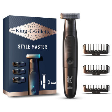 Pánský holicí strojek Gillette Style Master King C, sada 1 kus