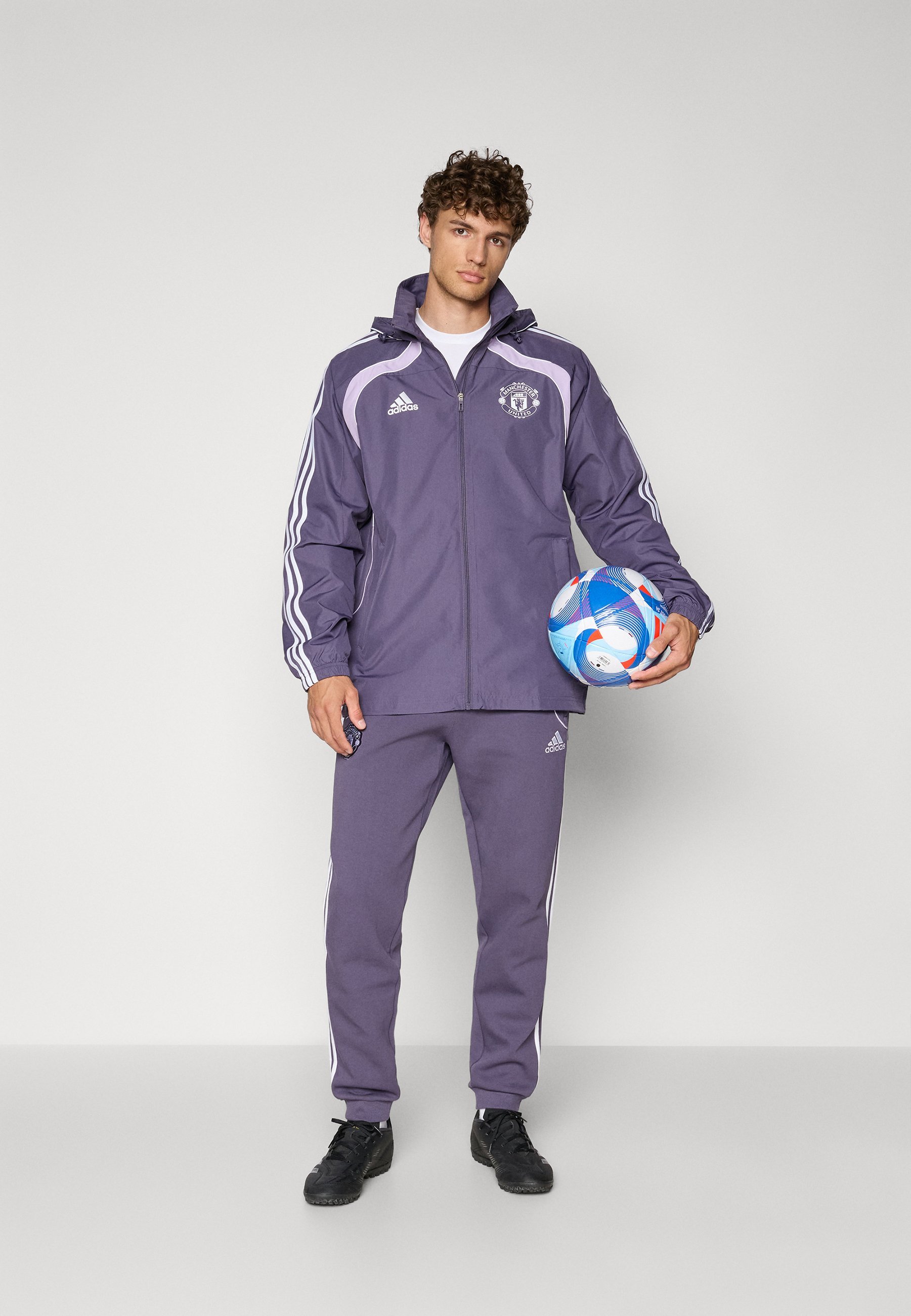 adidas Performance MANCHESTER UNITED UBP WINDBREAKER - Clubkleding - trace purple
