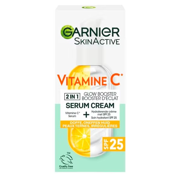 Garnier SkinActive sérový krém s vitamínom C Glow Booster<br>50ml - Všetky typy pleti