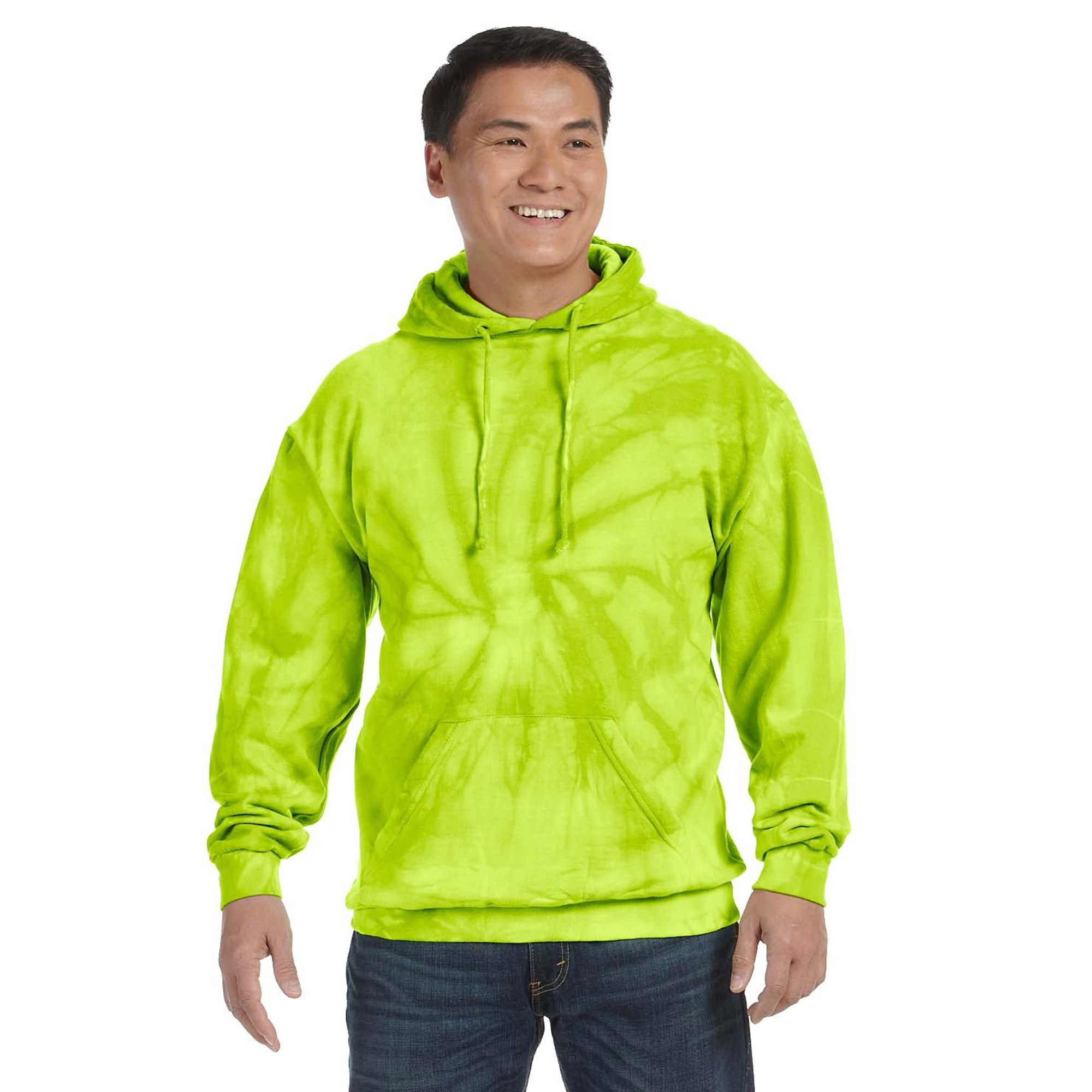 Sudadera Con Capucha Teñida Modelo Spider Tonal Colortone