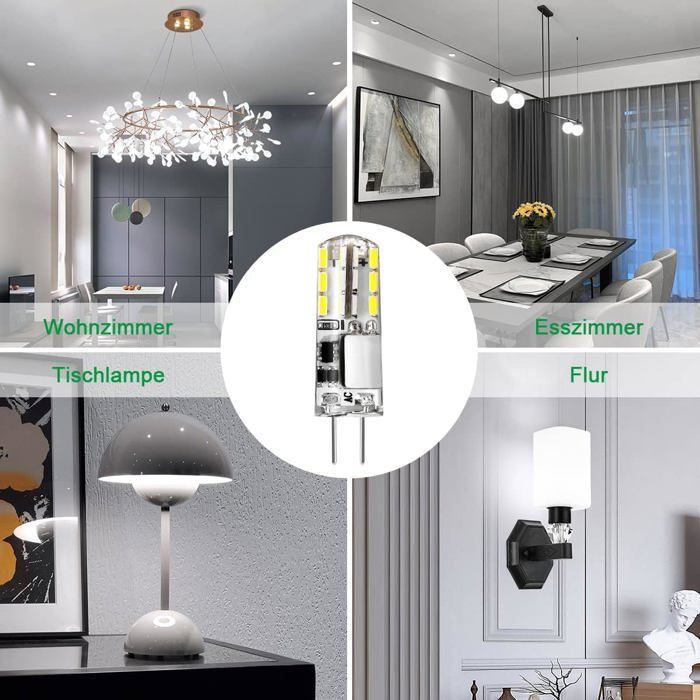Bombilla LED G4 - NETBOAT - 12V - Blanco frío 6000K - 3W - Ahorro de energía