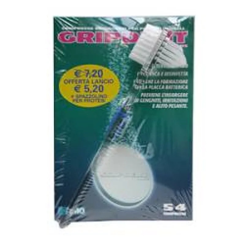 GRIPDENT Gripdent tabletten 54 capsules + tandenborstel