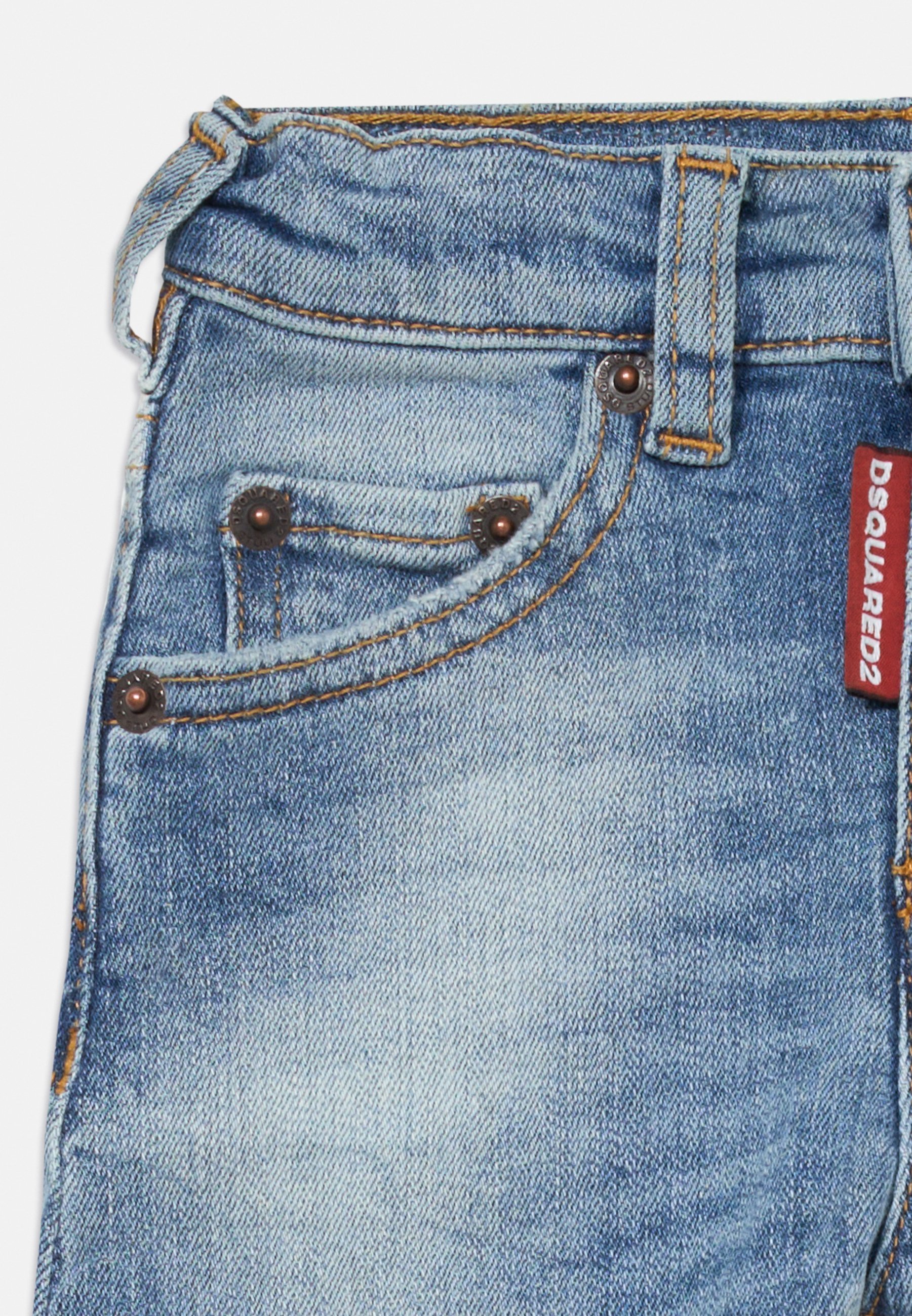 Dsquared2 BABY - Rechte jeans - blauwe denim