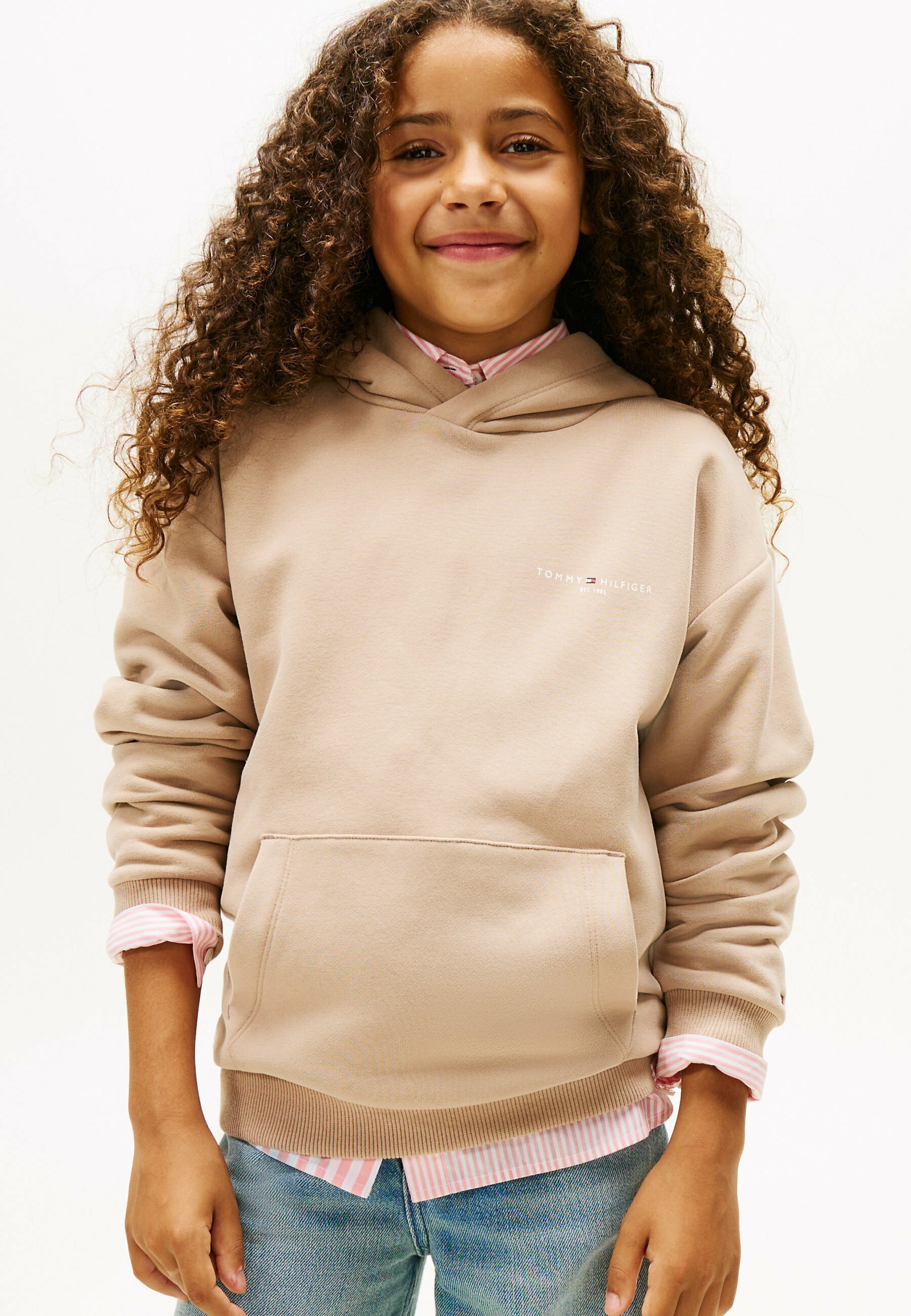 Tommy Hilfiger CORP - Hoodie - malted milk