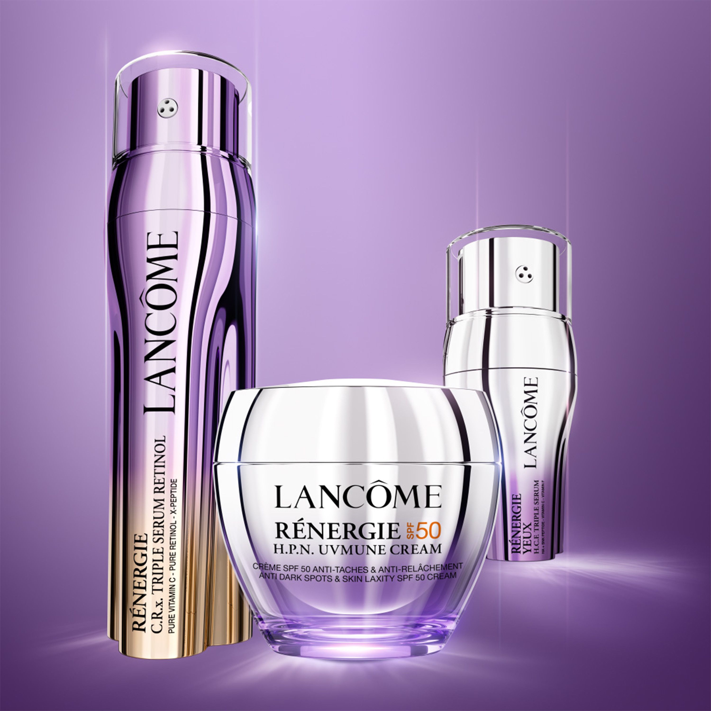 Rénergie HPN UVMUNE SPF50 dieninis kremas Prabangus raukšles ir senėjimą stabdantis kremas