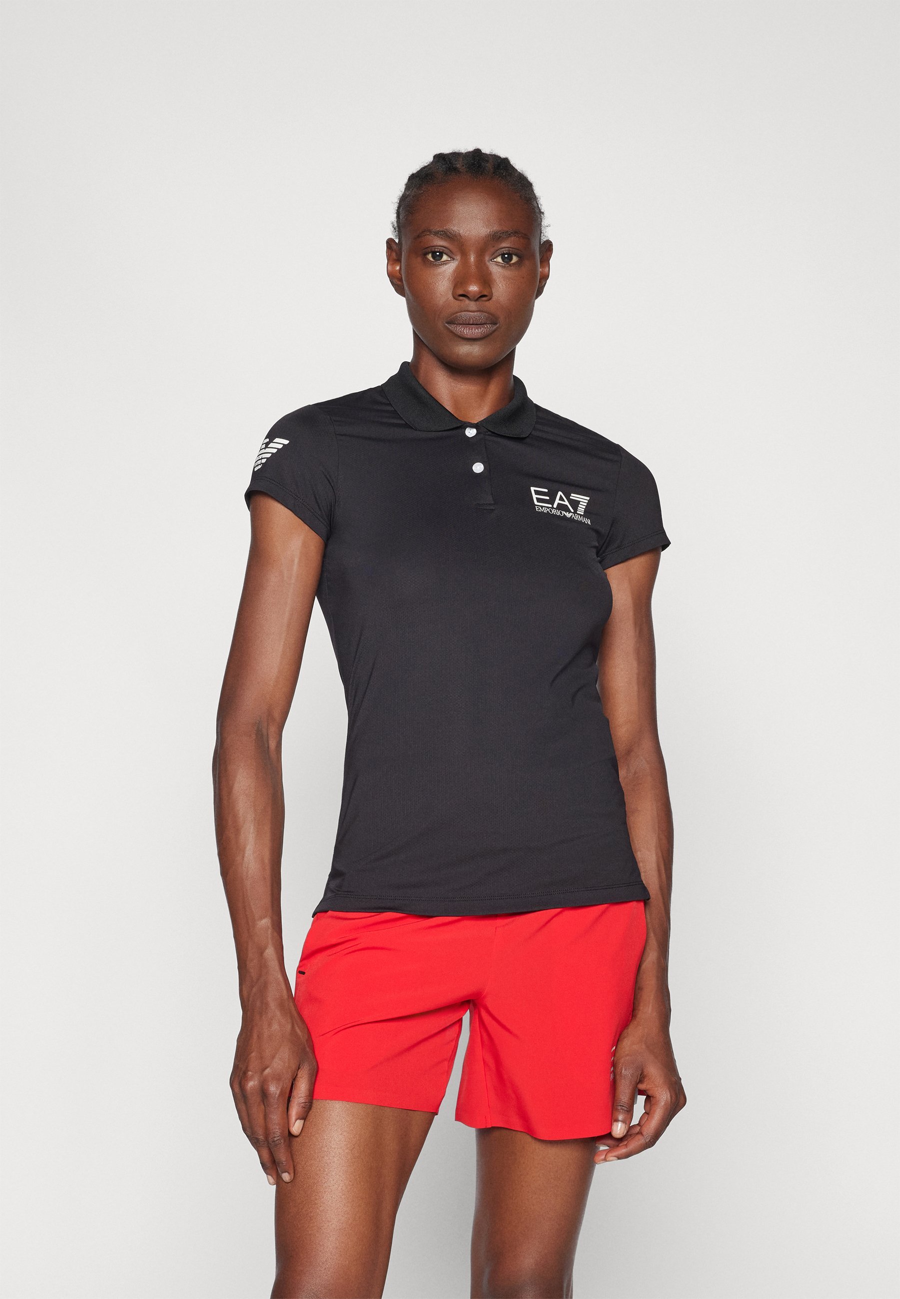 EA7 Emporio Armani MULTI SPORT VENTUS7 - Poloshirt - schwarz
