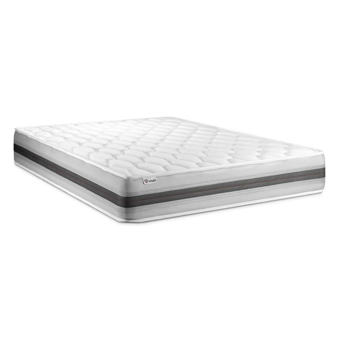 Mattress and Bed Base Set - VITALIT - VITALSPRING RECOVER - 140x200 cm - Memory Foam - 28 cm Thick