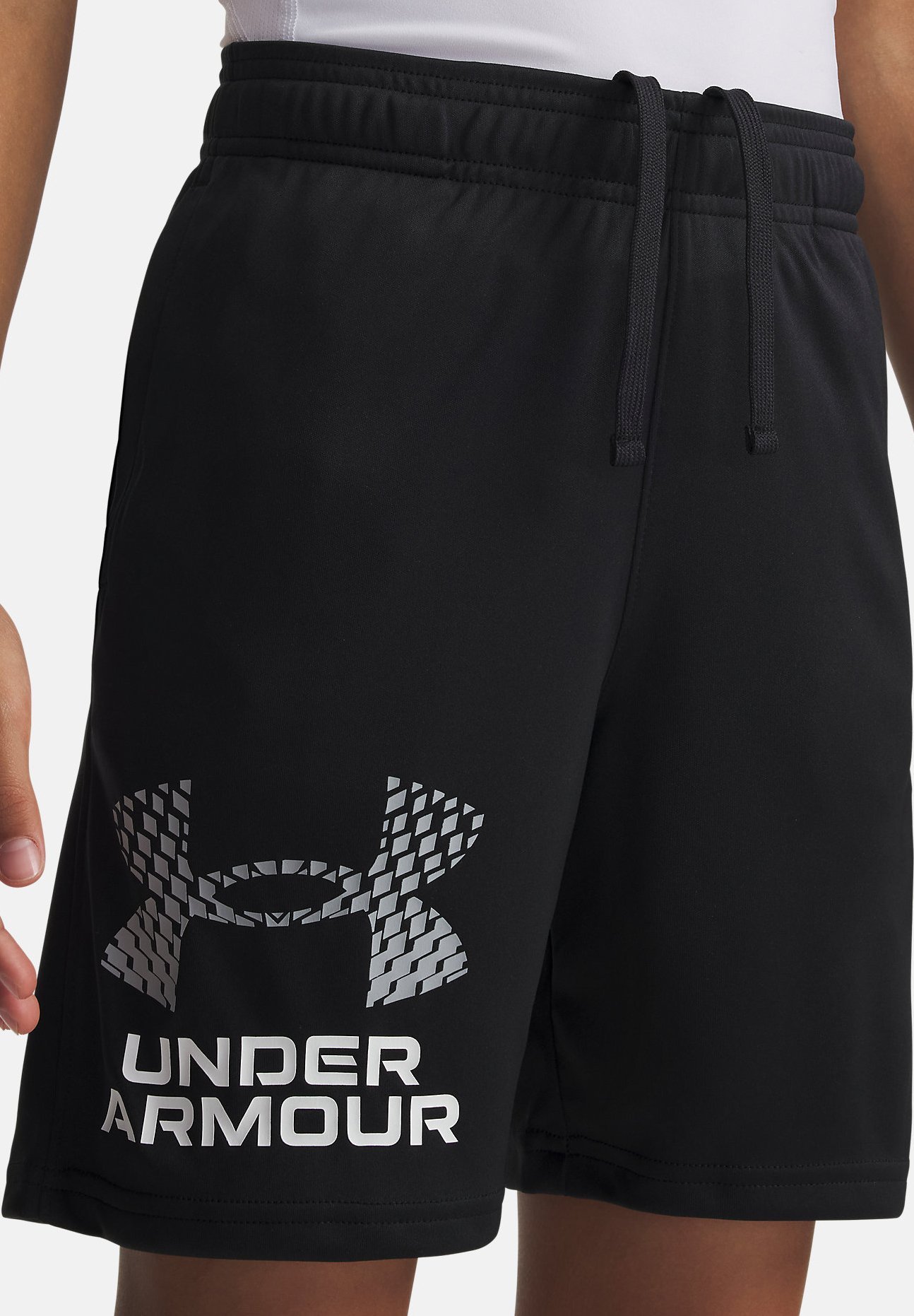 Under Armour TECH LOGO SHORTS - Sportshorts - zwart (001)