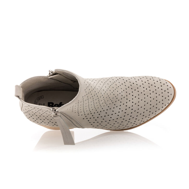 Graue Damenstiefel / Stiefeletten