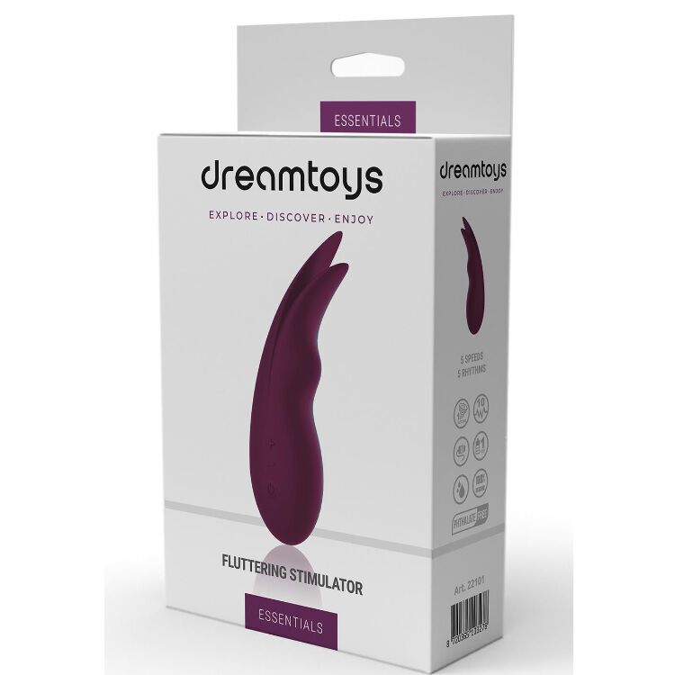 Dream Toys Essentials plīvojošais stimulators