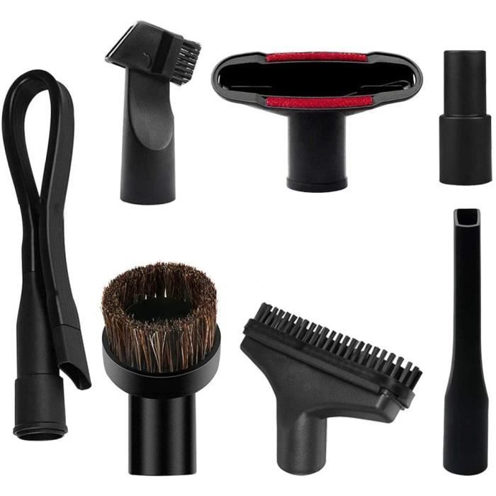Kit de escovas universais para aspirador de pó de 32 mm (1/44930 polegadas) e 35 mm (1/44993 polegadas), 7 peças, acessório para aspirador de pó