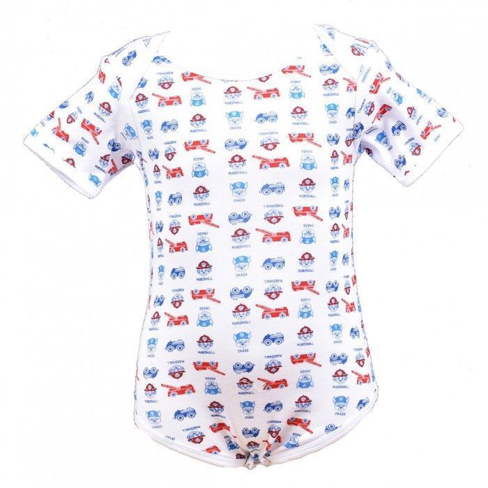 Body per neonati con licenza fantasy: Topolino, Minnie, Paw Patrol 100% cotone Er0311 Paw Patrol Bambino