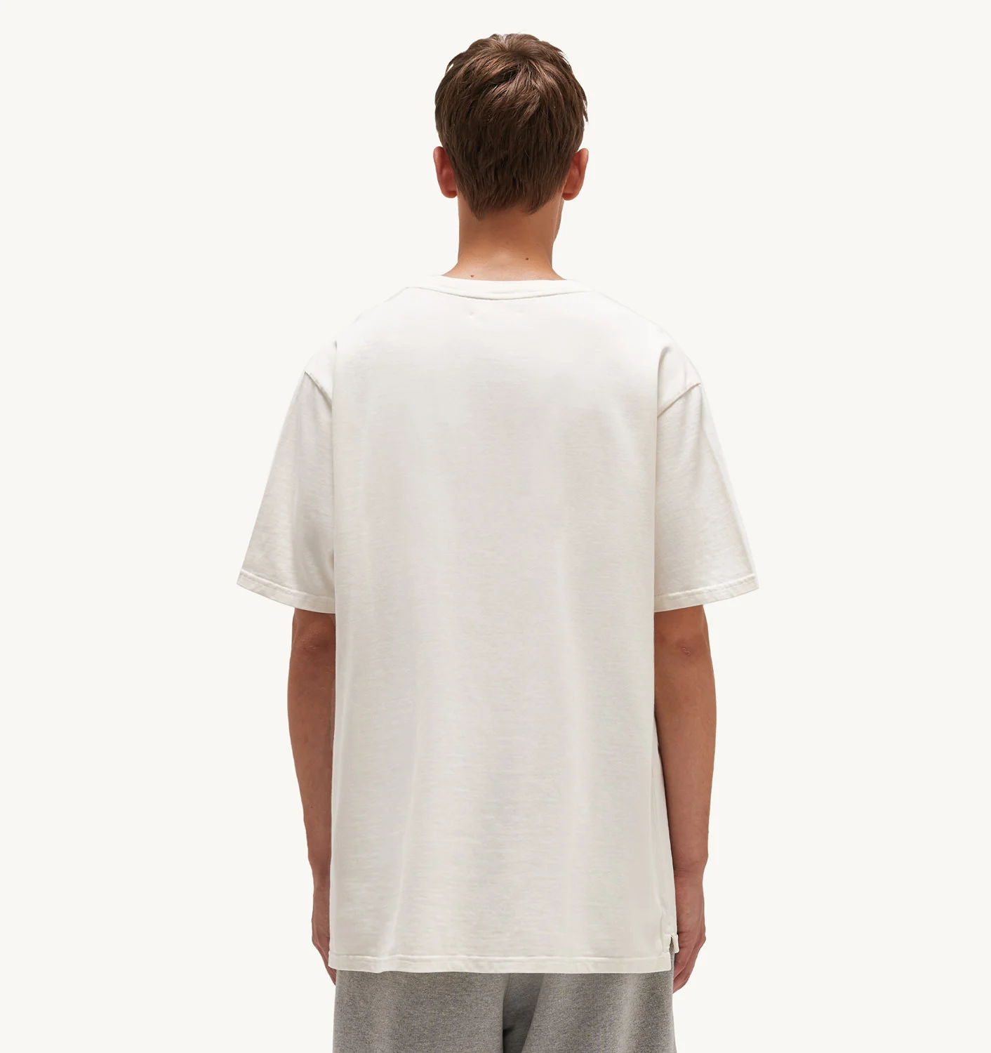 TRICOU AVORIO CU CROIALĂ RELAXATĂ