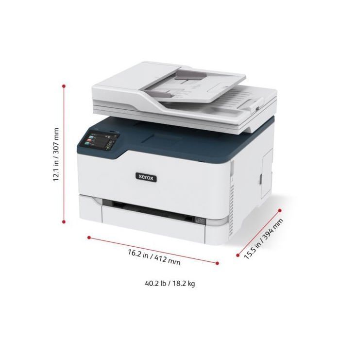 Xerox C235V/DNI 4-in-1 A4 Color Laser Multifunction Printer, 22 ppm, Wi-Fi