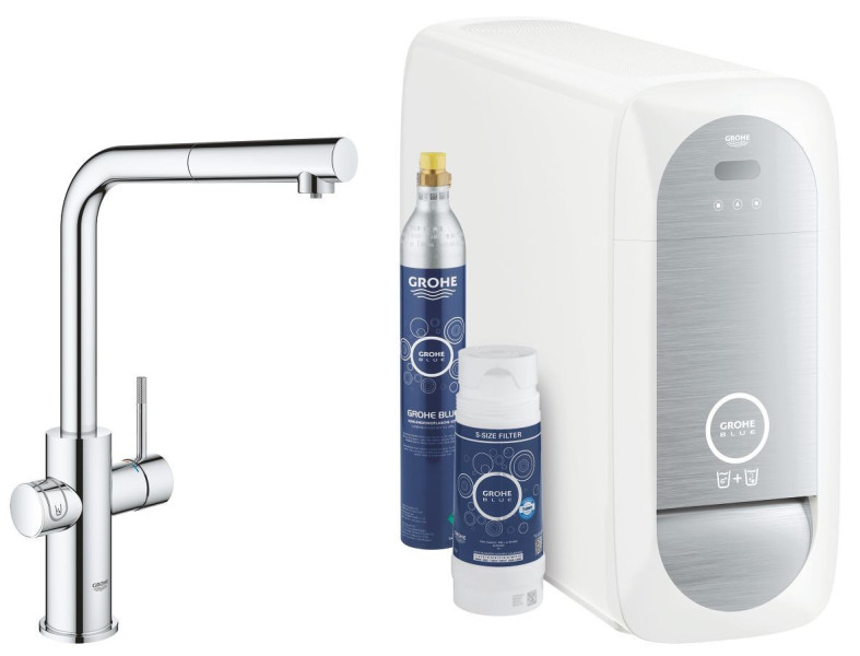 GROHE Bateria z filtrem BLUE HOME chrom 31539000