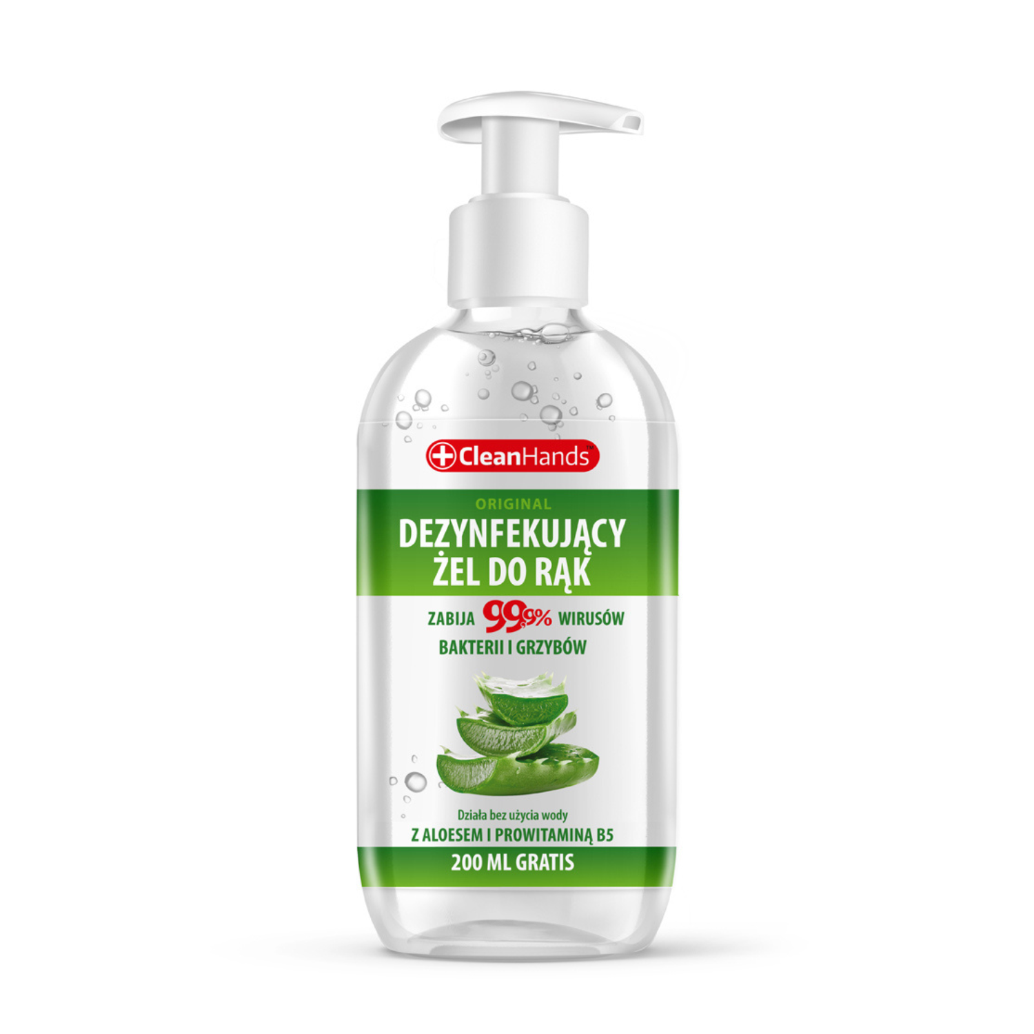 Savon liquide Cleanhands 250 ml à l'aloe vera