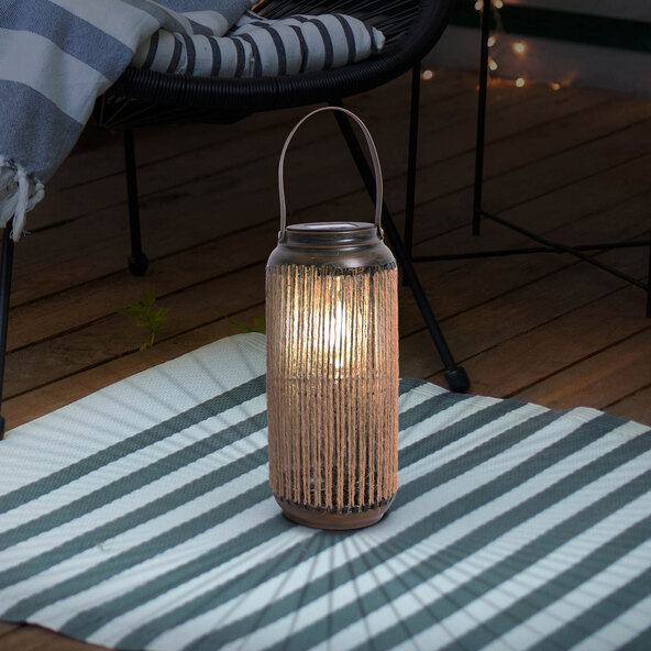Korbinian LED-zonnelamp, 29 x 13 cm