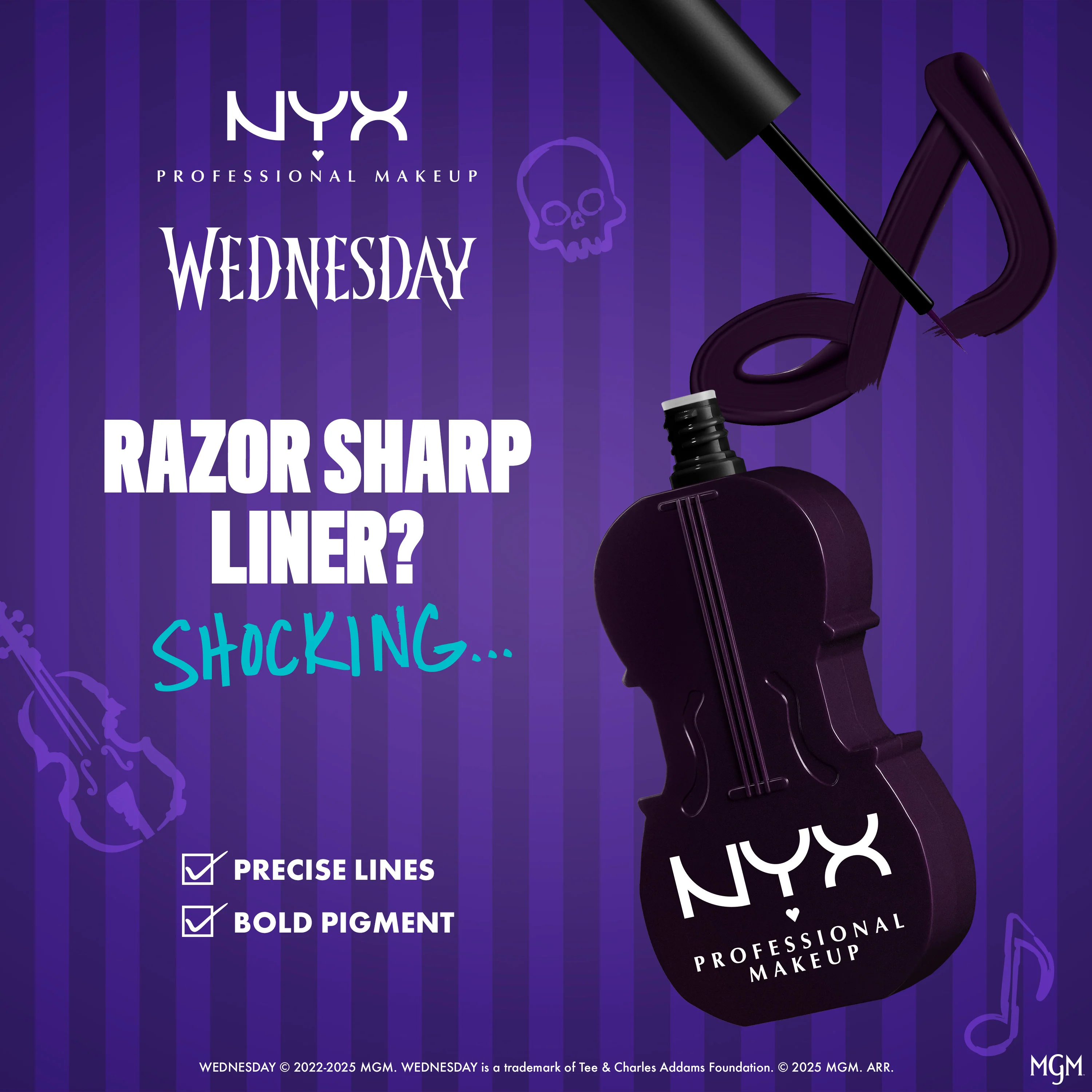 Occhi Wednesday Cello Liquid Eyeliner - Eyeliner