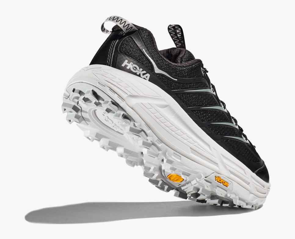 HOKA Mafate Three2 Zwart / Kosmisch Grijs
