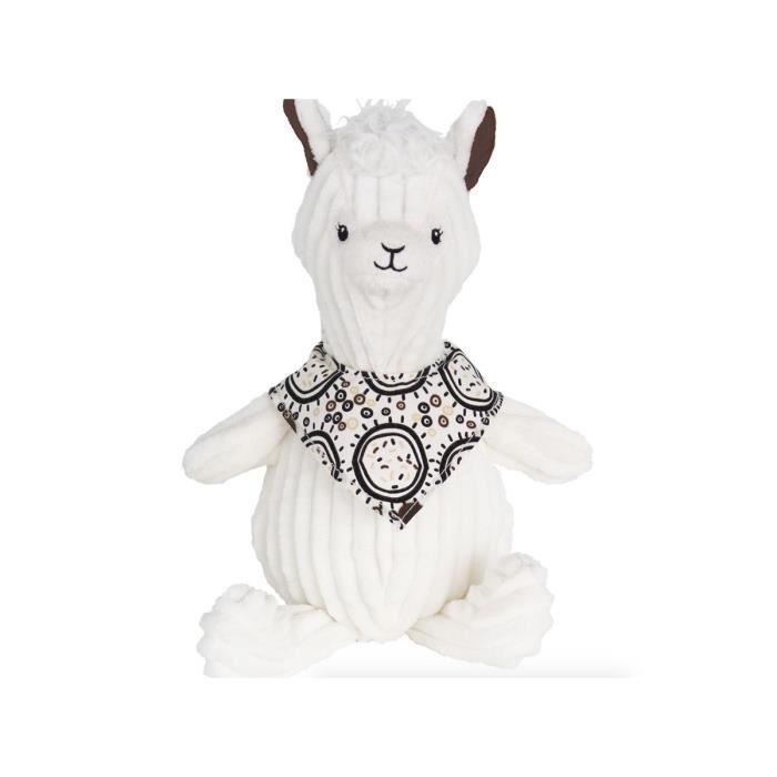 Plüschtier - LES DEGLINGOS - Simply Deglingos Muchachos Das Lama - Unisex - Weiß - Neugeborene