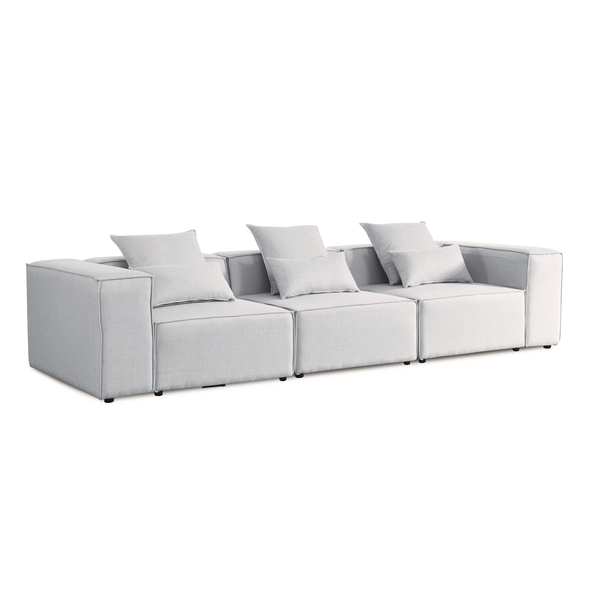 Canapea Modulara VERONA, M, hellgrau