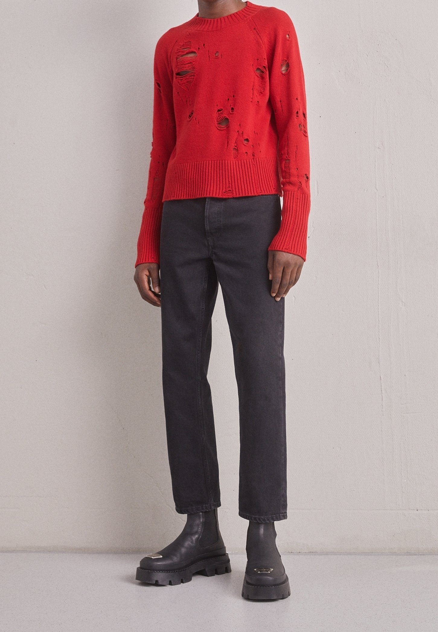 Maglione n. 21 - rosso