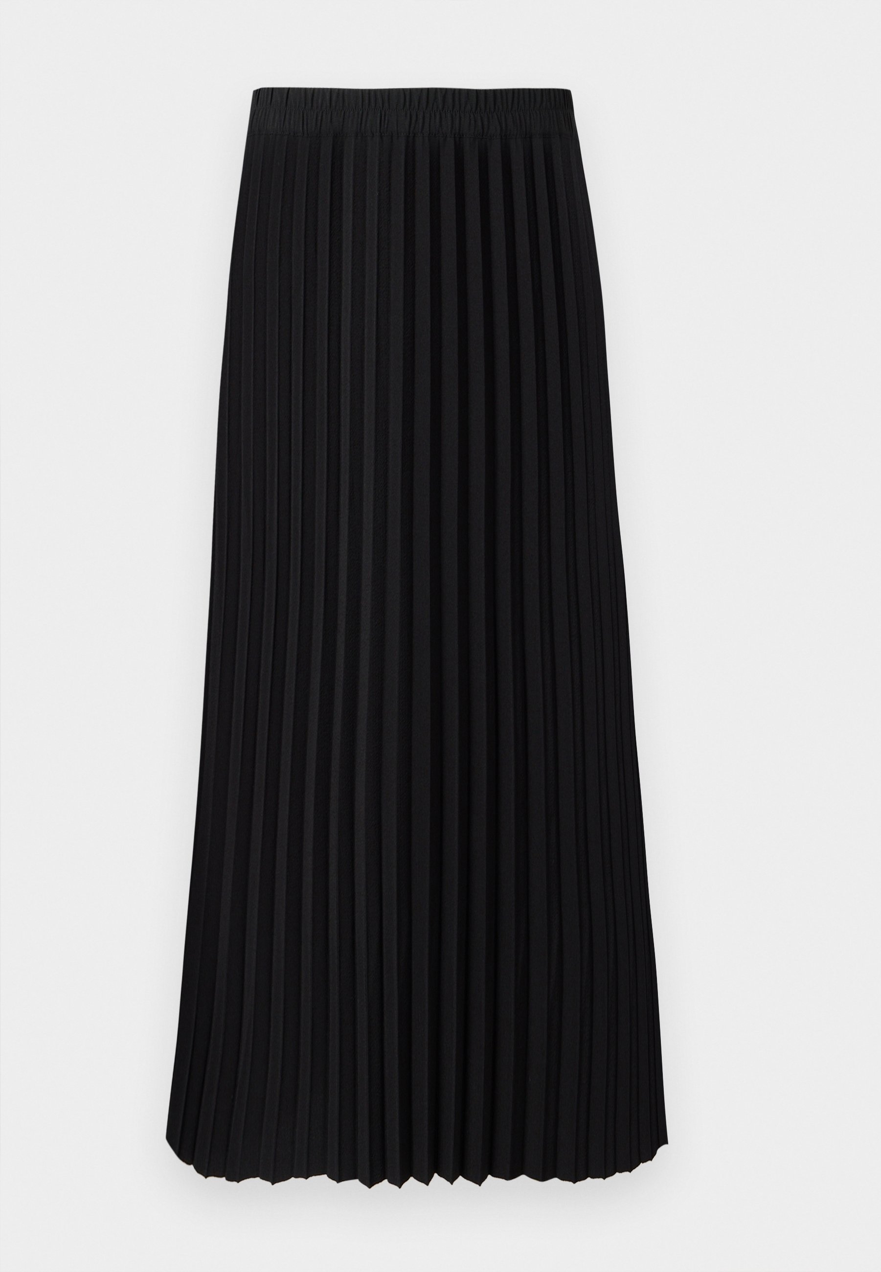 Selected Femme SLFALEXIS MIDI-rok - Geplooide rok - zwart