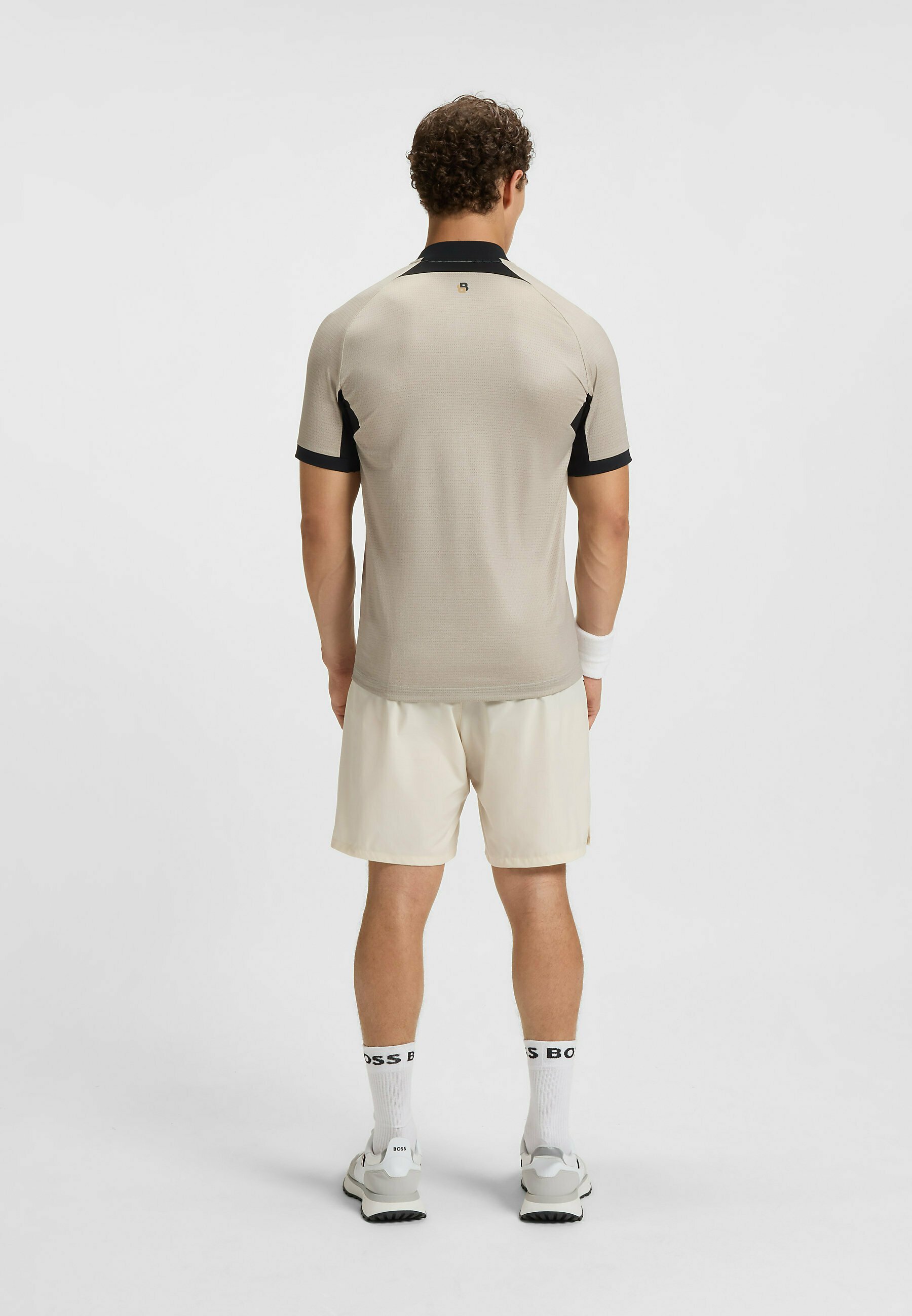 BOSS MATCHBALL - Polo - aperta bianca undici