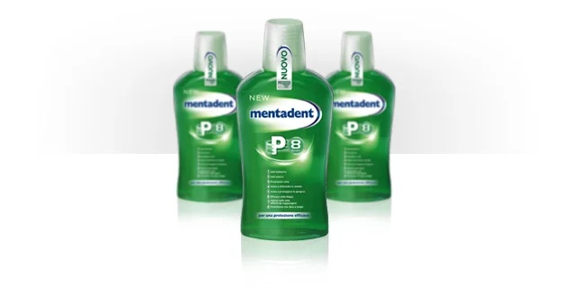 MENTADENT Mentadent P antibacterieel mondspoelmiddel 300 ml