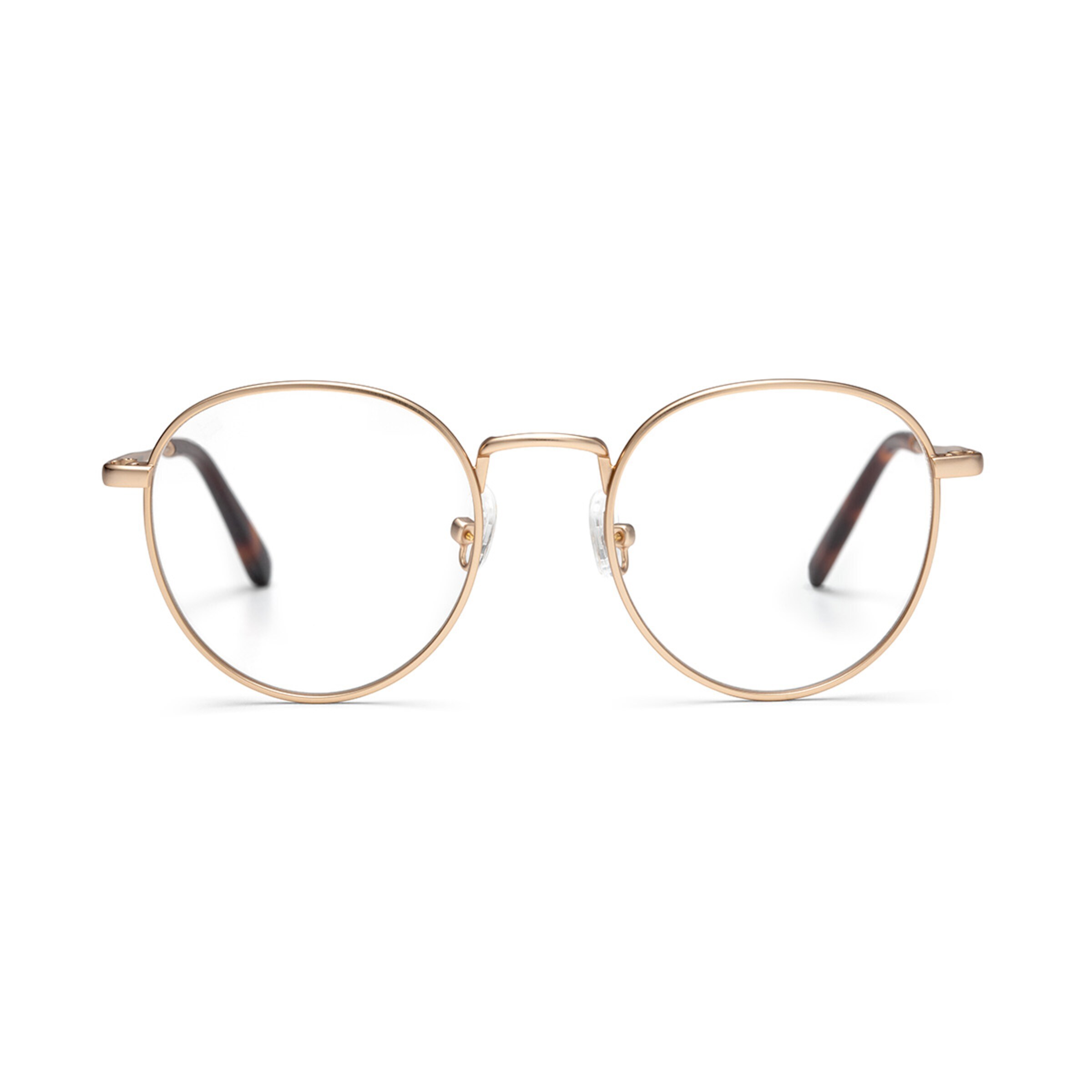 Londres Large Matt Gold avec verres correcteurs