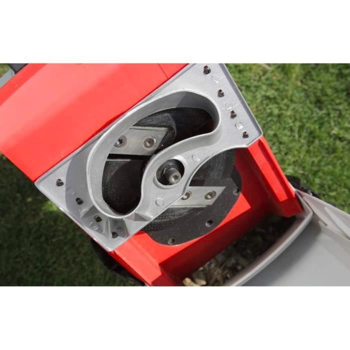 Trituratore da giardino - IKRA - IMH 2500 (81003000-AZ) - 2500W - Capacità di taglio 45mm - Sacco da 45L
