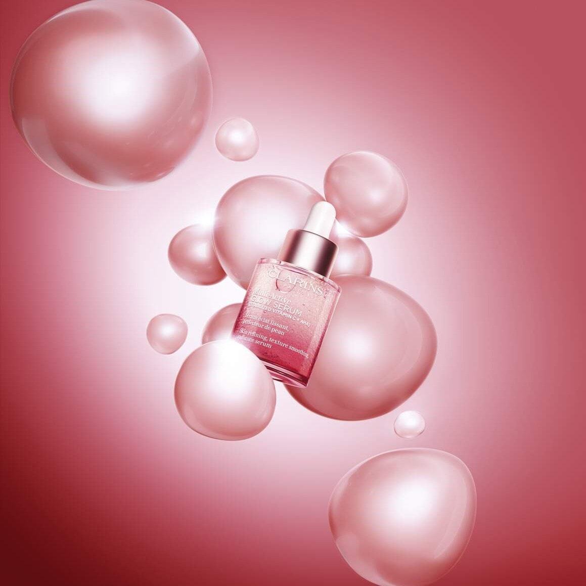 Clarins Glowserum Multi-Active 30+ daudzfunkcionāls mirdzuma serums - 30 ml