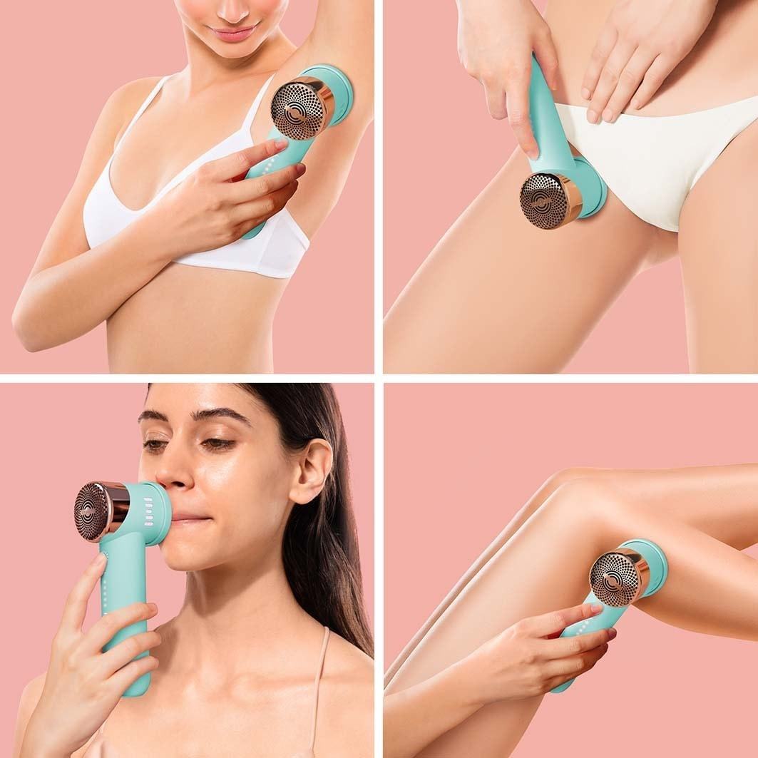 FOREO Epilator PEACH™ PEACH™ 2 go Peach – Napredni, putni IPL uređaj za trajno uklanjanje dlačica s hlađenjem – 1 komad