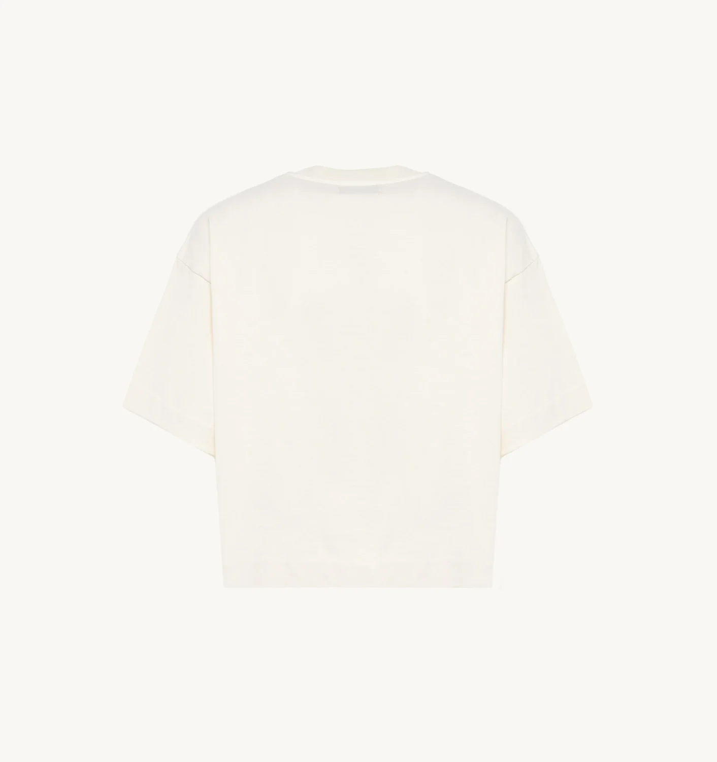 TRICOU DIN JERSEY DE BUMBAC CU CROIALĂ IUBEȘTE