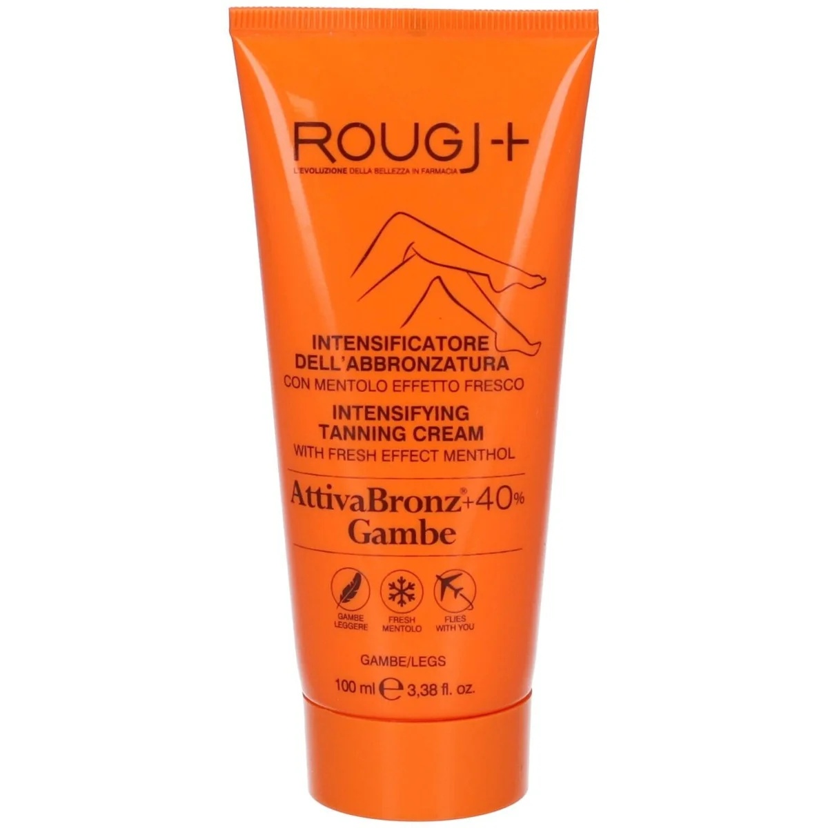 ROUGJ Attiva-Bronz +40% Voorbereiding voor het bruinen van benen en voeten