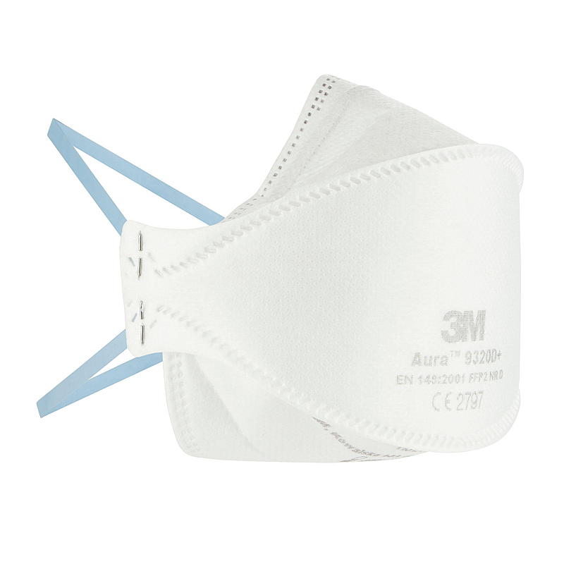 Maschera antipolvere 3M conf. da 3 9320C3 FFP2, 3M