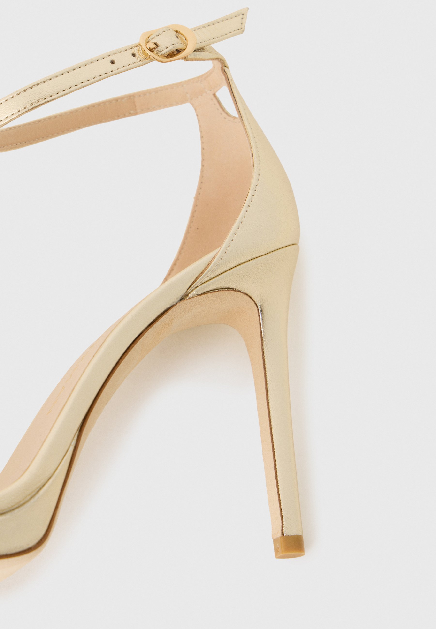 Sandales à talons hauts Stuart Weitzman - couleur or clair