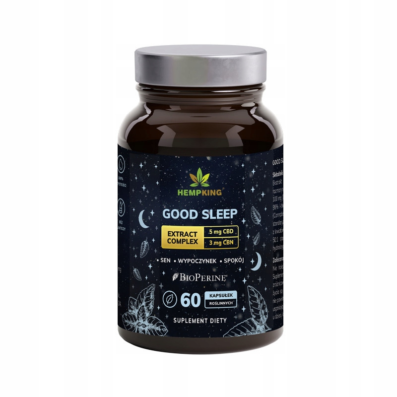 Complesso di estratti di Hempking per un buon sonno